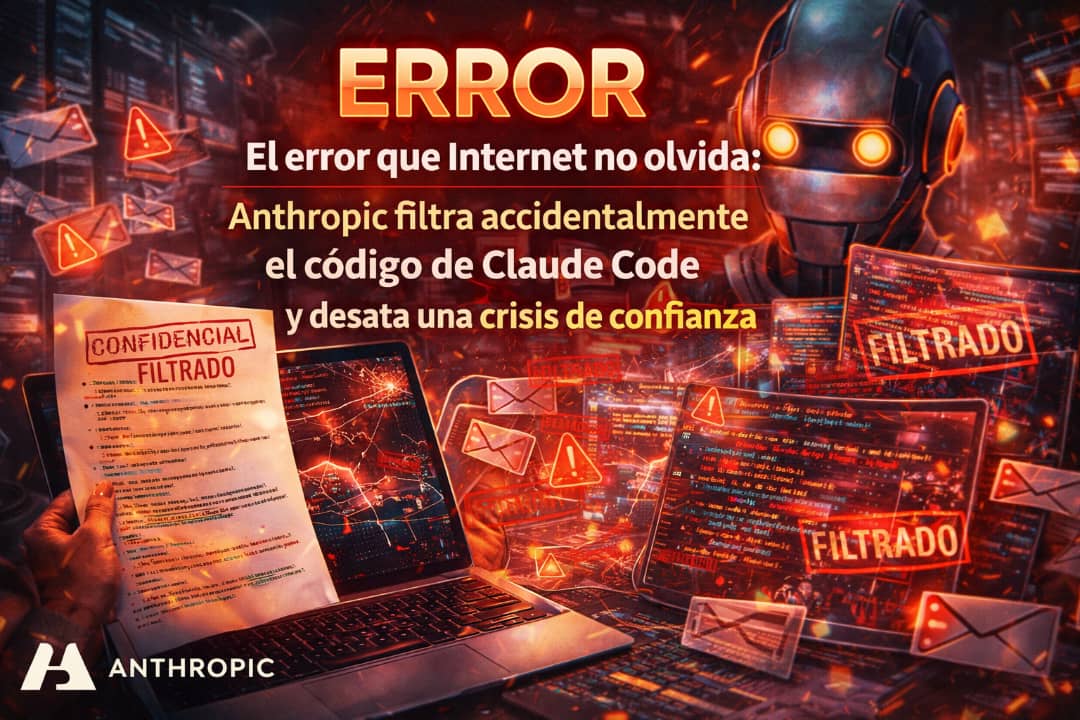 El error que Internet no olvida: Anthropic filtra accidentalmente el código de Claude Code y desata una crisis de confianza