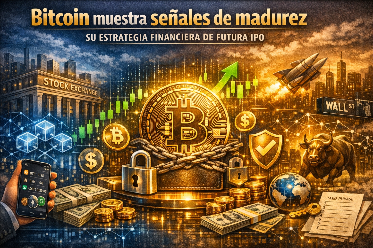 Bitcoin muestra señales de madurez en medio de cambios del mercado