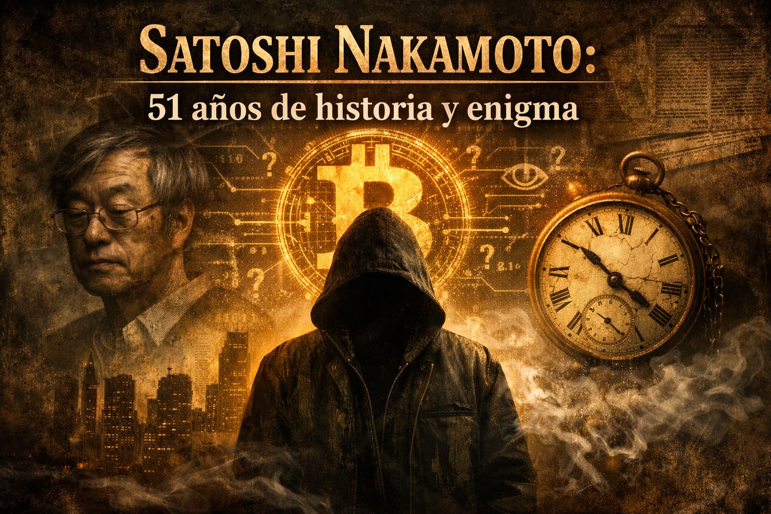 Satoshi Nakamoto: 51 años de historia y enigma