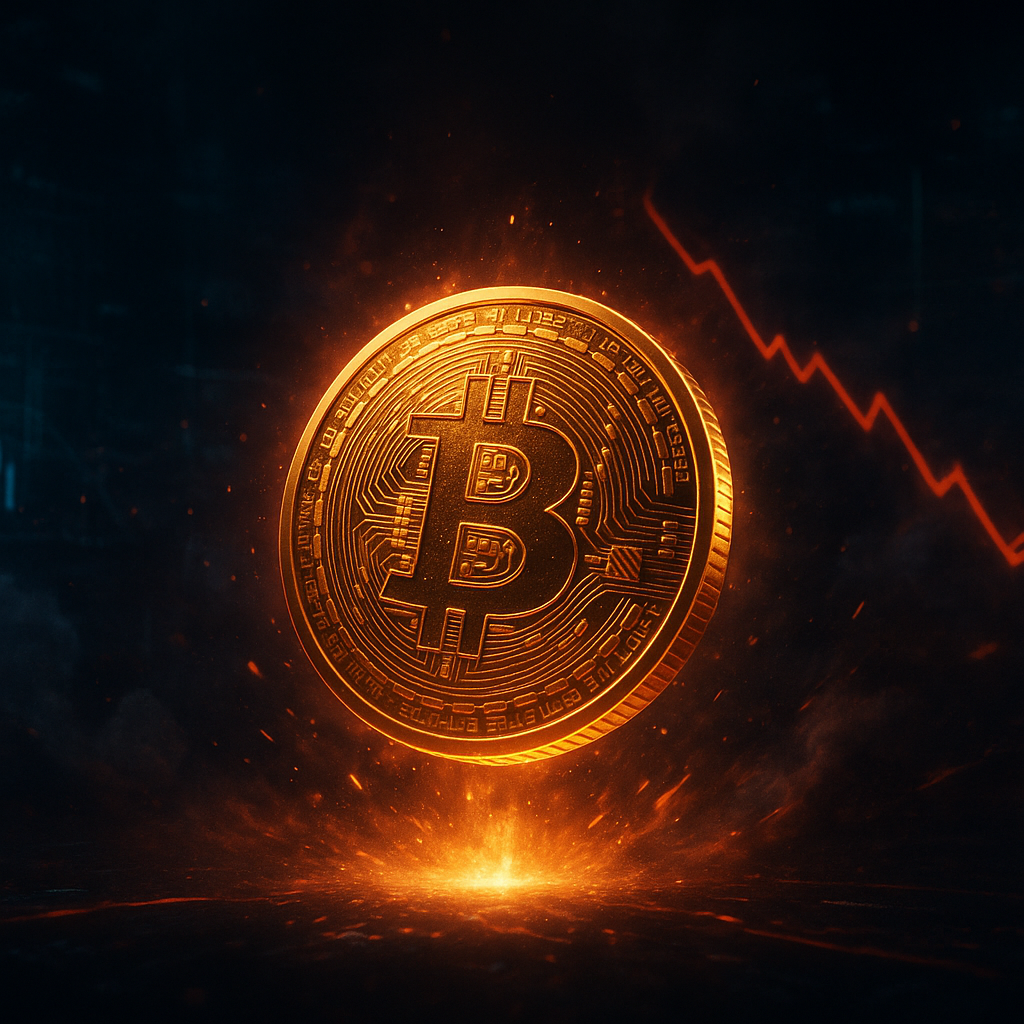 Bitcoin se aproxima a los 54.000 dólares: la presión bajista se intensifica tras el desplome bursátil asiático