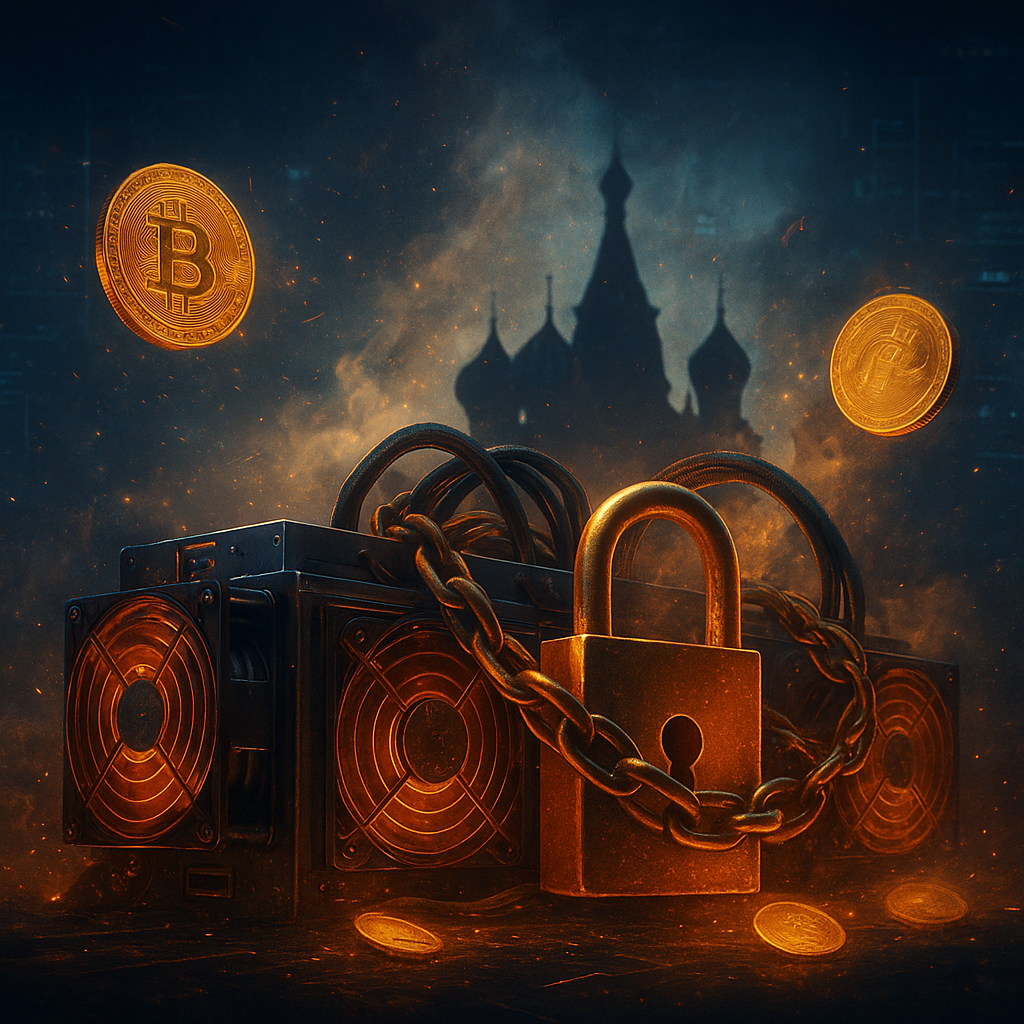 Moscú y nueve distritos más entran en la lista negra: Rusia amplía la veda a la minería de Bitcoin