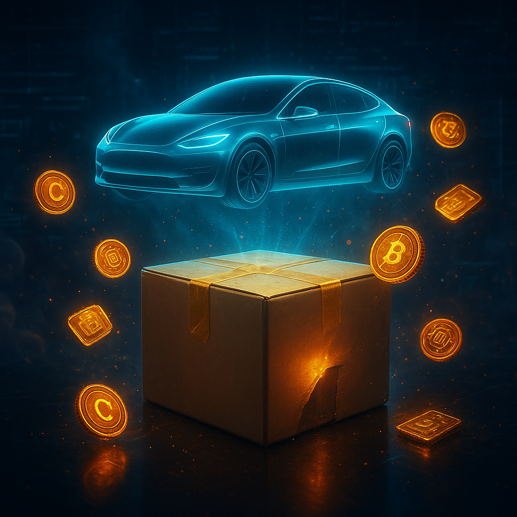 Paquete fraudulento de 500 dólares: así se disfraza una estafa cripto con la imagen de Tesla