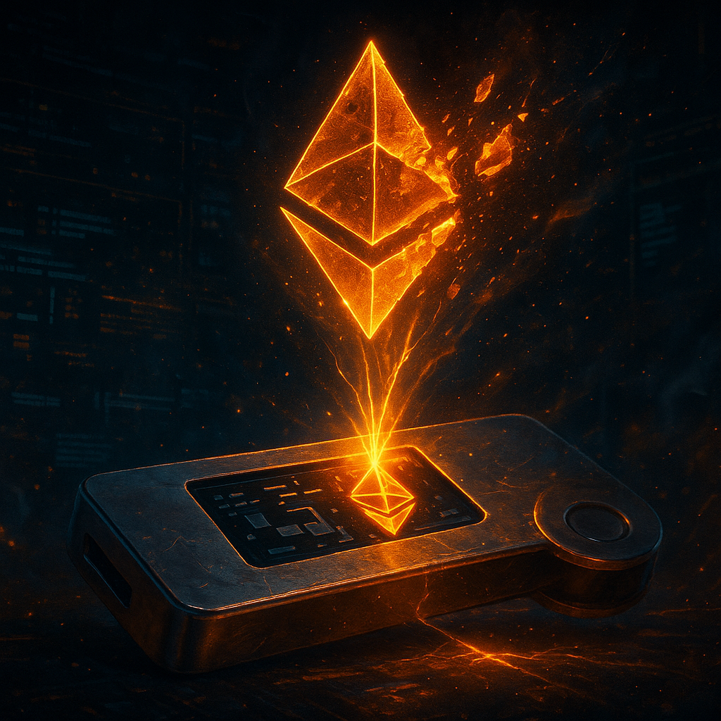 Revelan fallo en Ledger que permitía firmar transacciones de Ethereum distintas a las mostradas