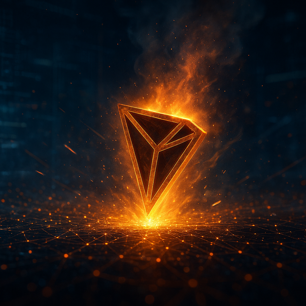TRX se queda rezagado: la red Tron hierve de actividad pero su token nativo no despega